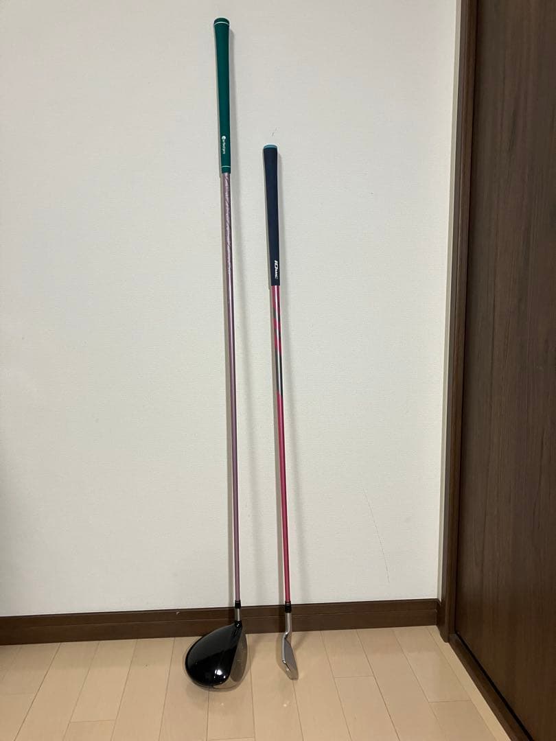 【希少】　練習用柔らかシャフト　ドライバー•アイアンセット