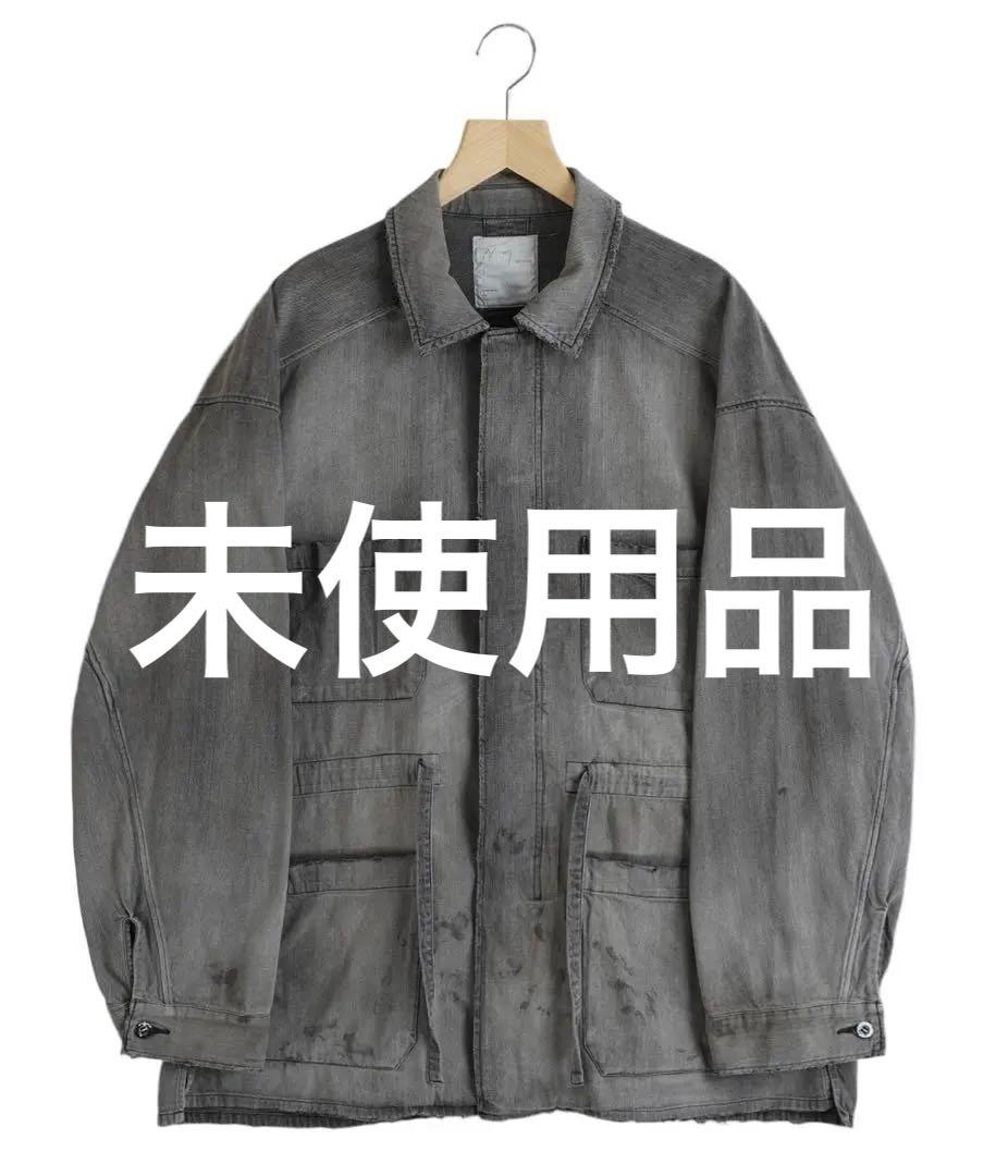 ジャケット・アウター ANCELLM 24AW AGING DENIM SHIRT JACKET