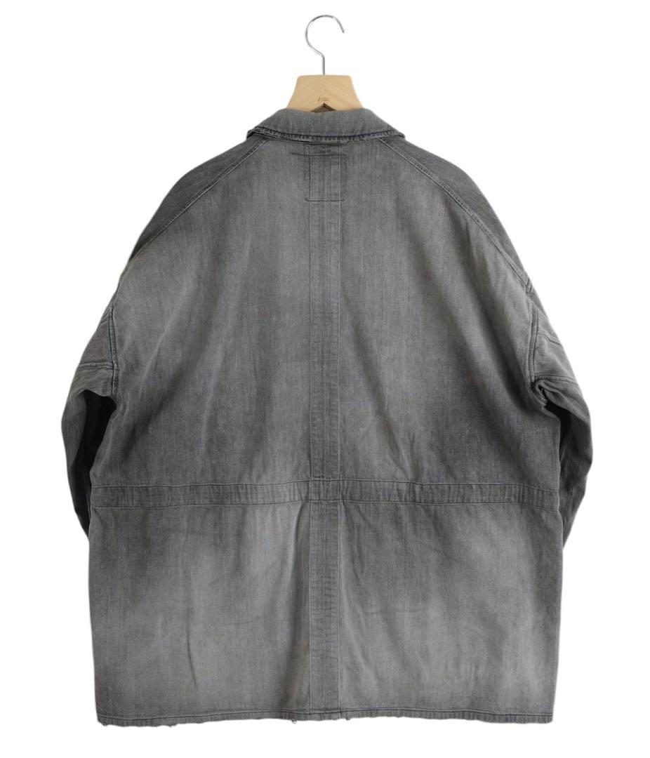 ジャケット・アウター ANCELLM 24AW AGING DENIM SHIRT JACKET
