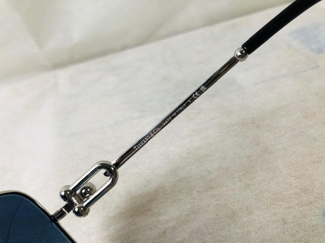 定価6万ティファニー青銀Tiffany&Coサングラス眼鏡メガネめがね国内正規品