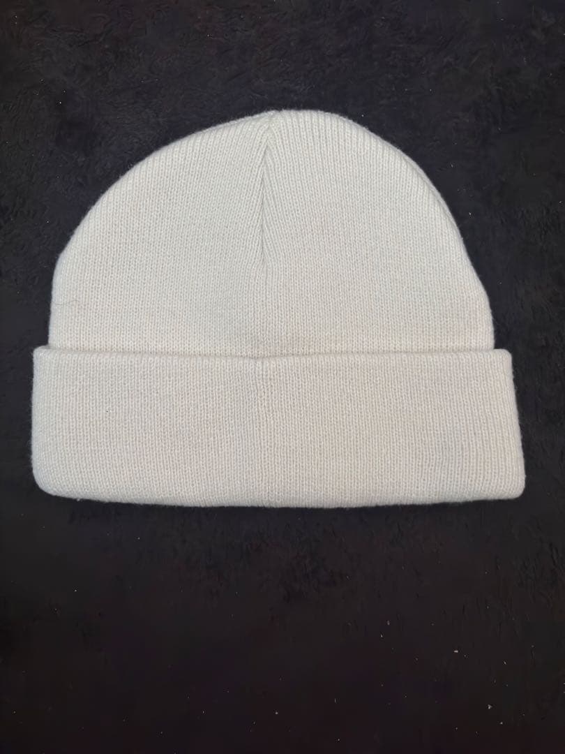 PEACEMINUSONE ホワイトニット帽