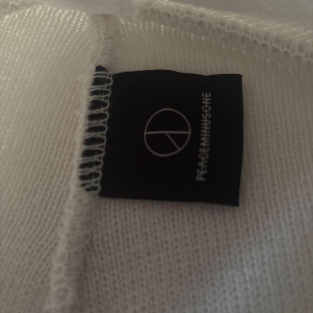 PEACEMINUSONE ホワイトニット帽