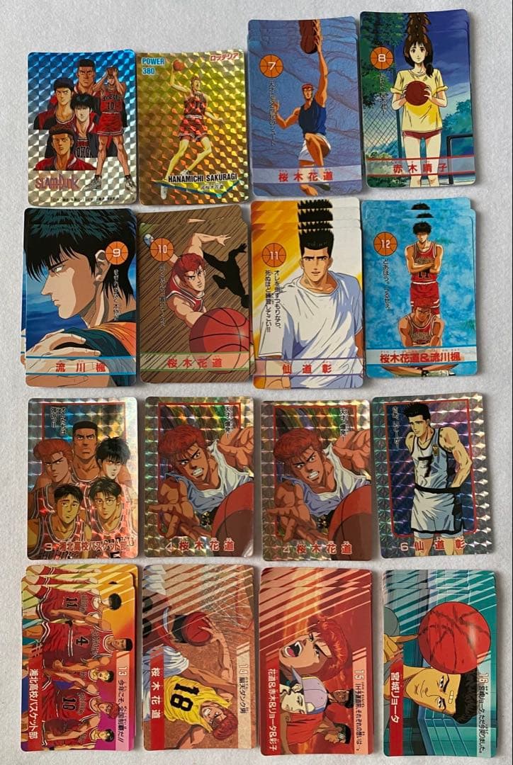 スラムダンク　ロッテリア　東映　バンプレスト非売品カードSLAMDUNK 当時物