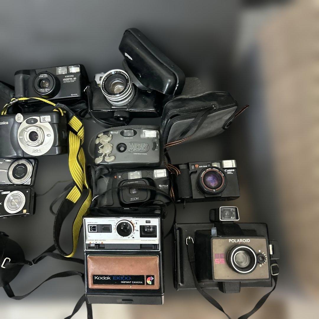 デジタルカメラ　フイルムカメラ　まとめ売り　キャノン　オリンパスその他