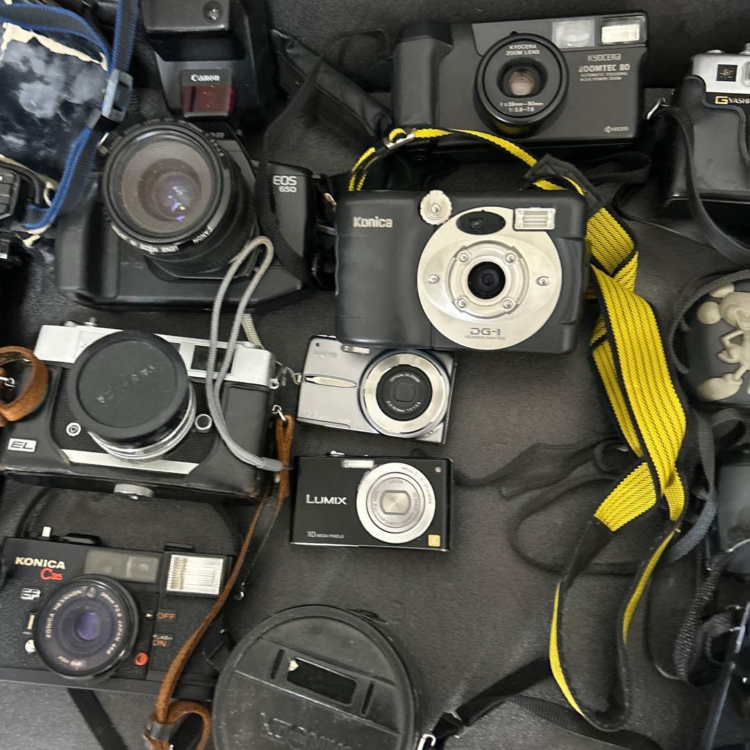 デジタルカメラ　フイルムカメラ　まとめ売り　キャノン　オリンパスその他