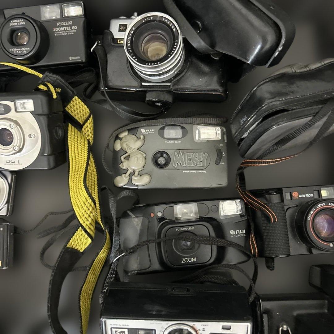 デジタルカメラ　フイルムカメラ　まとめ売り　キャノン　オリンパスその他
