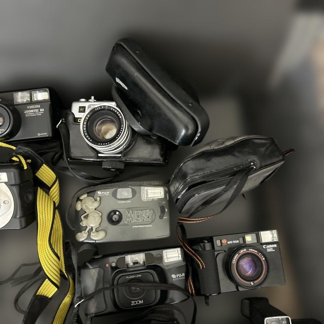 デジタルカメラ　フイルムカメラ　まとめ売り　キャノン　オリンパスその他