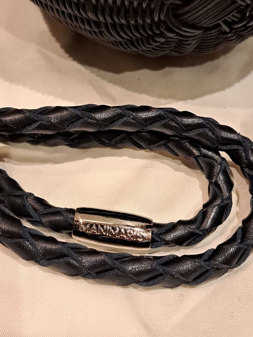 新品未使用＆レア☆Manimaris 3点セットフルムーンバスケットハンドル2種