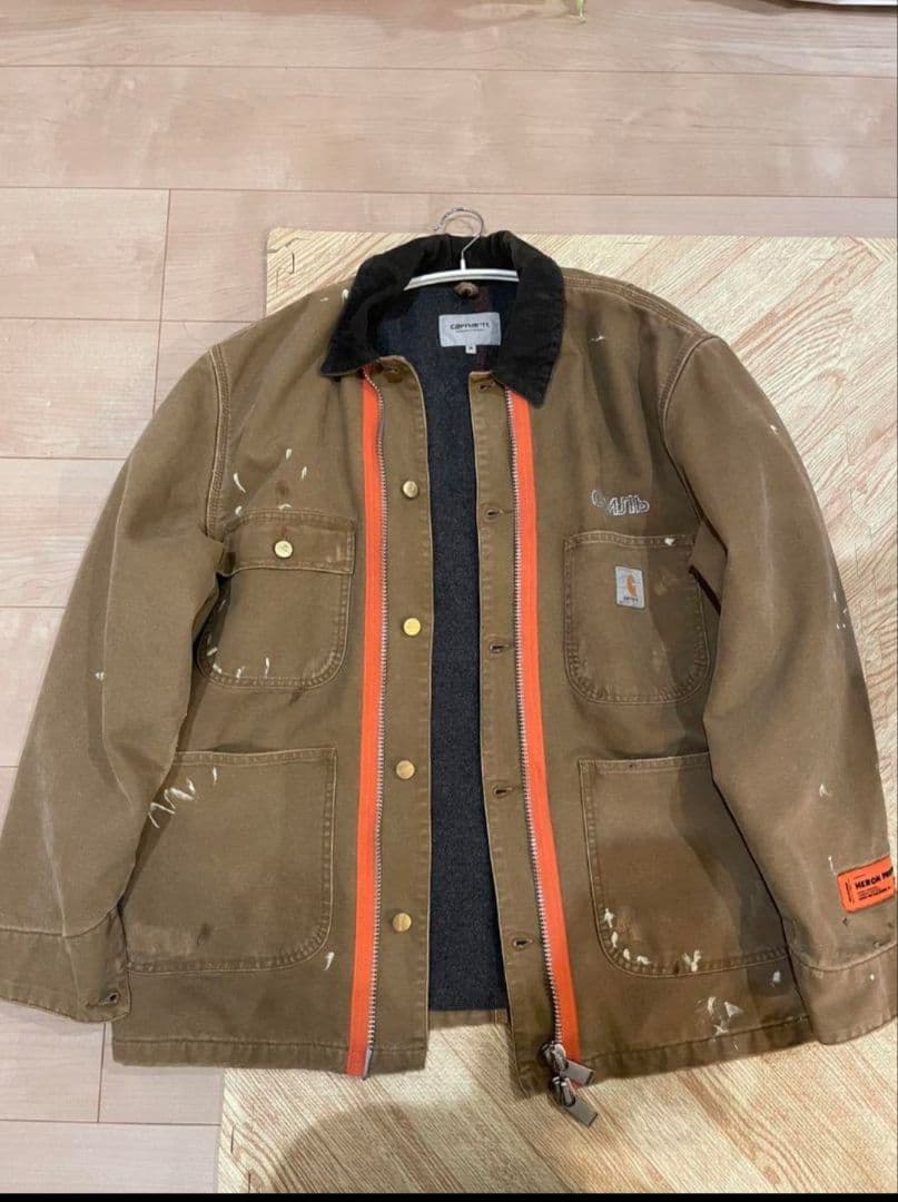 carhartt heronpreston コラボジャケット