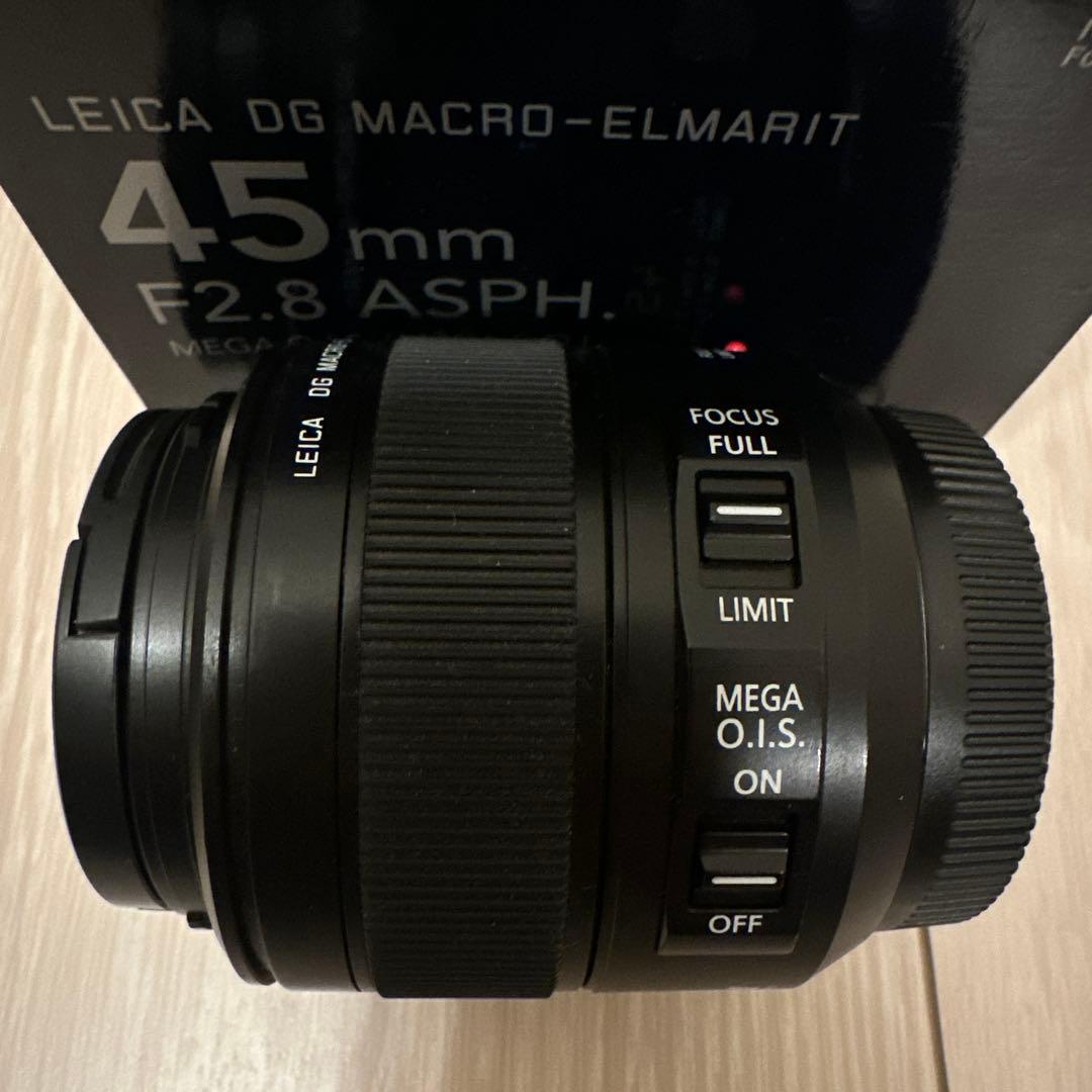 【美品】LUMIX マクロレンズ 45mm H-ES045