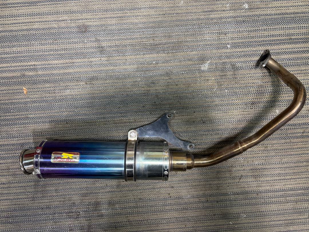 アドレスV125 規制前　CF46A リアライズマフラー