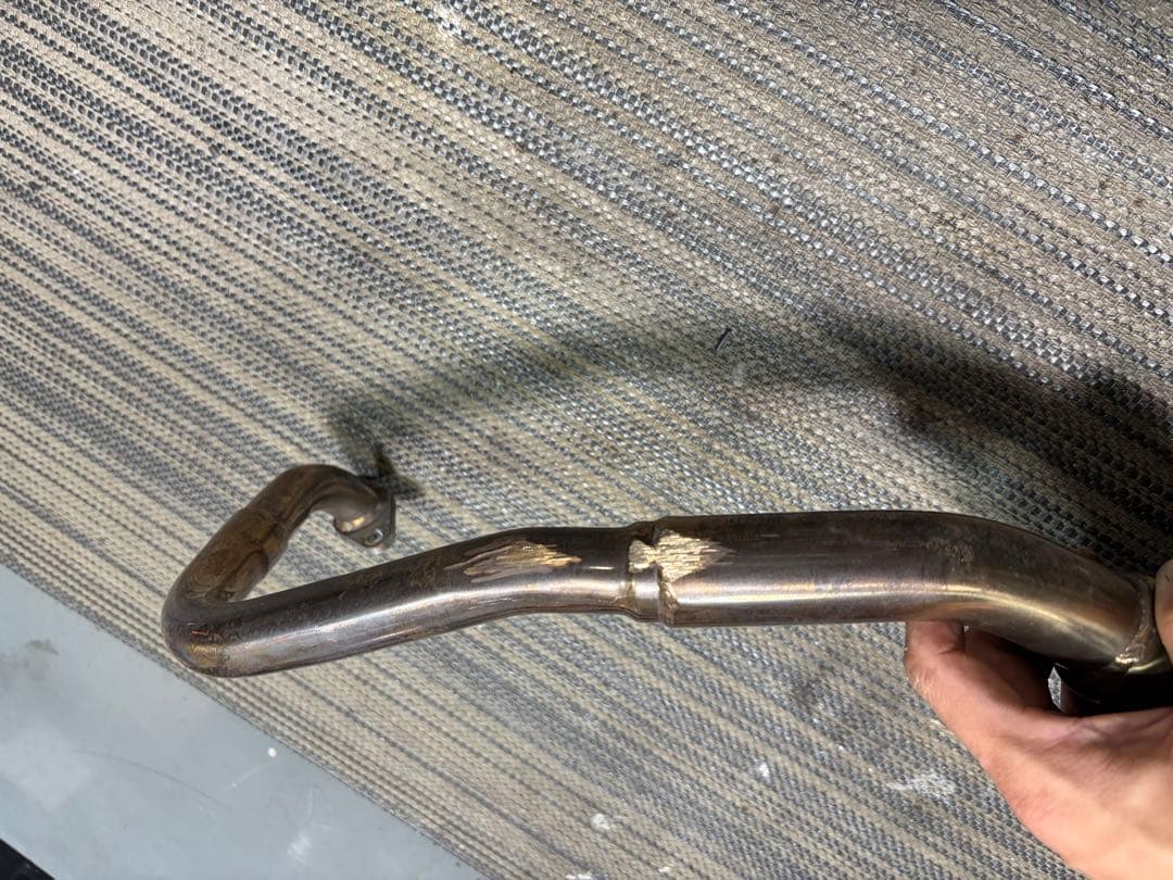 アドレスV125 規制前　CF46A リアライズマフラー