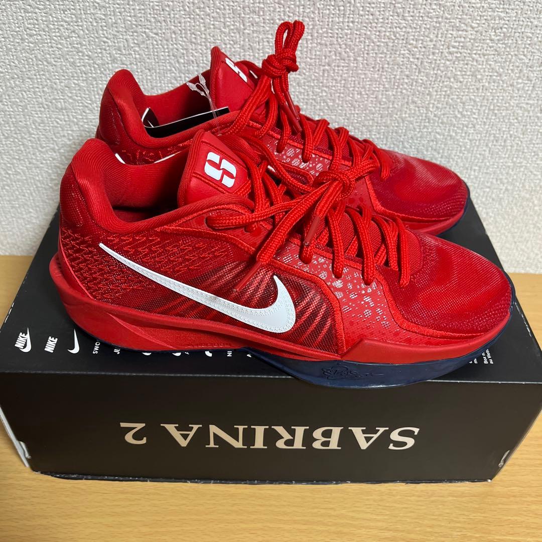 新品 SABRINA2 EP 赤 W 23.5cm