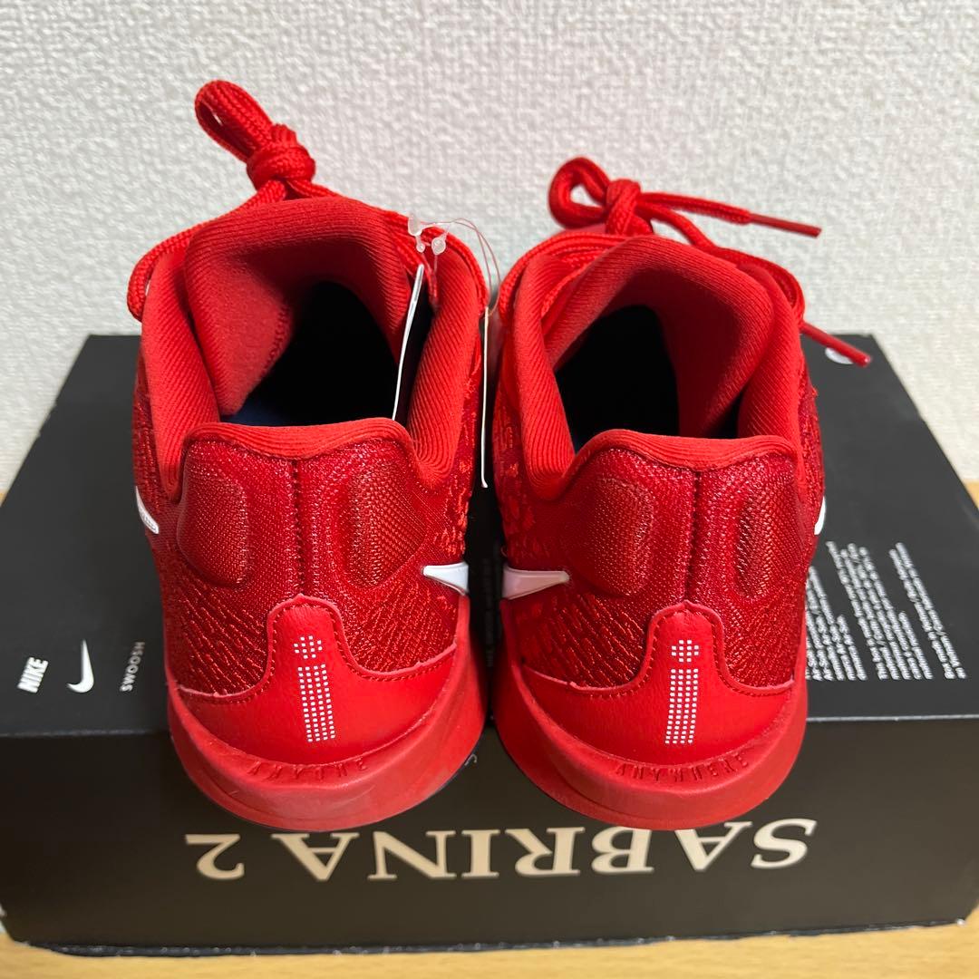 新品 SABRINA2 EP 赤 W 23.5cm