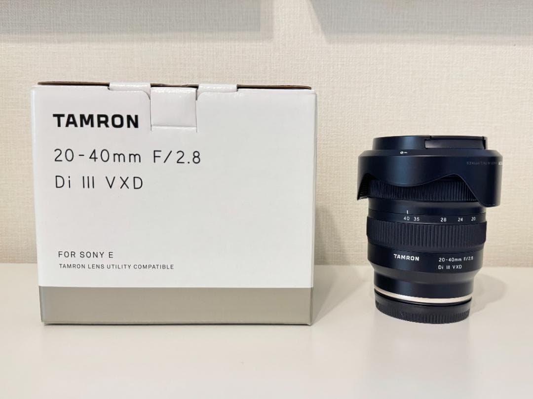 【かめた】TAMRON 20-40mm F/2.8 Di III VXD