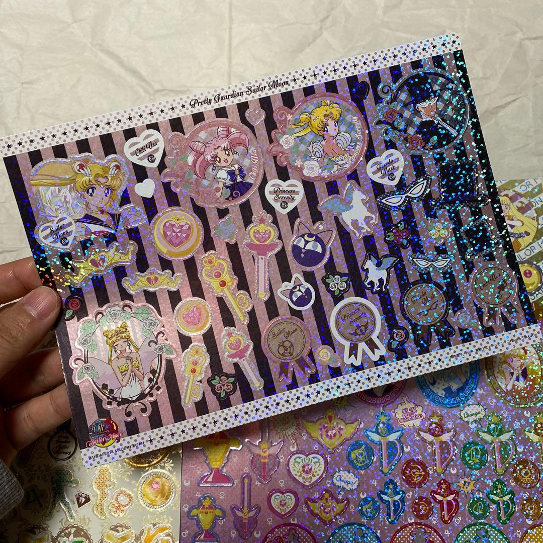 セーラームーン セーラー戦士 ジャンボカードダス 8枚セット 平成当時品
