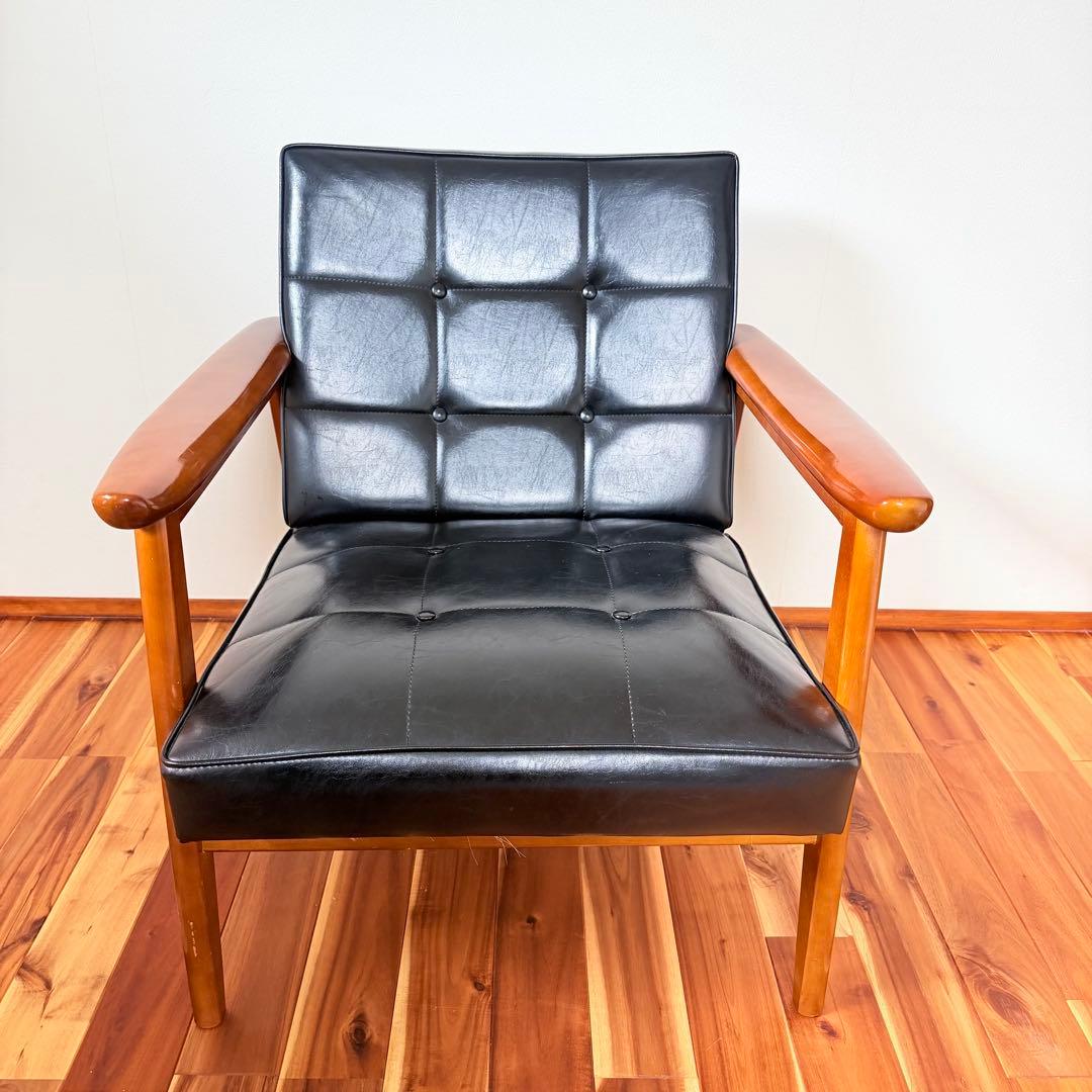 カリモク　kチェア　オールドカリモク　karimoku 1人　ソファ