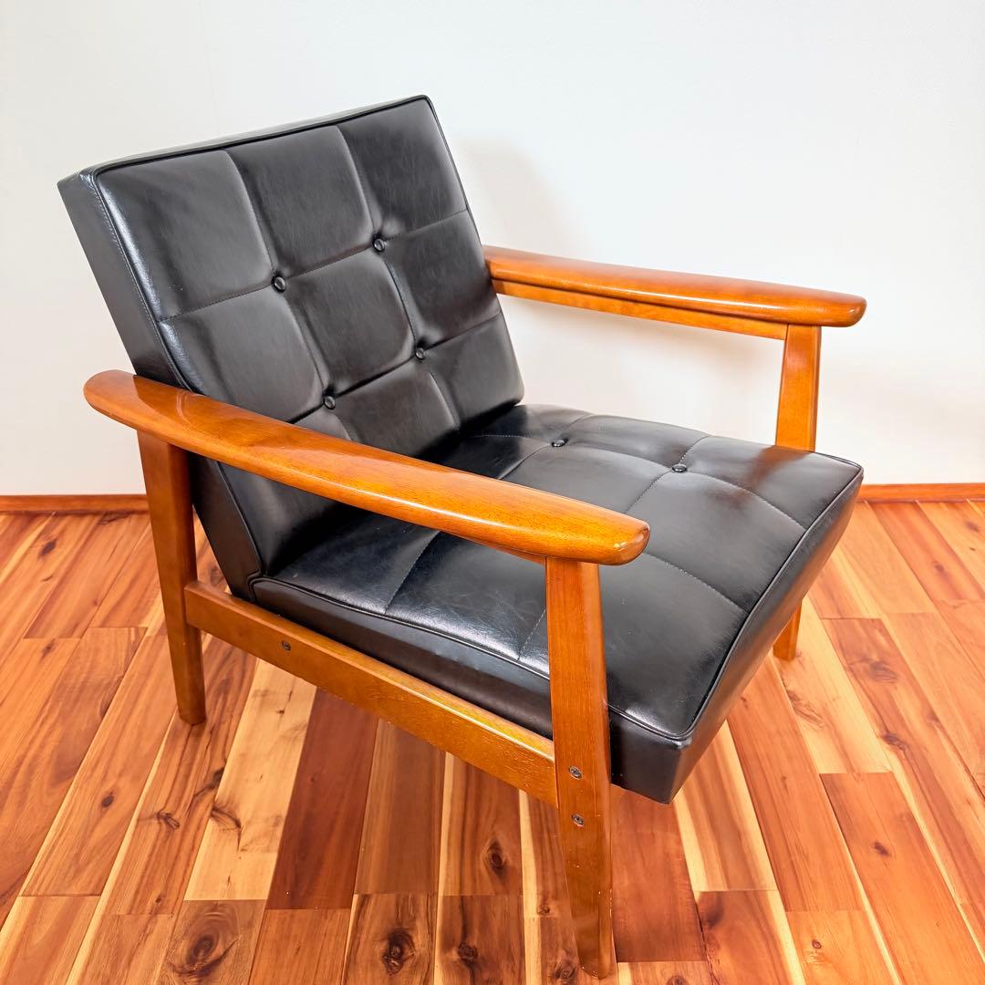 カリモク　kチェア　オールドカリモク　karimoku 1人　ソファ