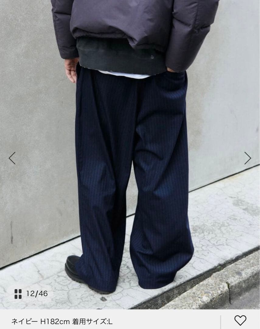 JOURNAL STANDARD TRモダンツイル ワイド スラックス