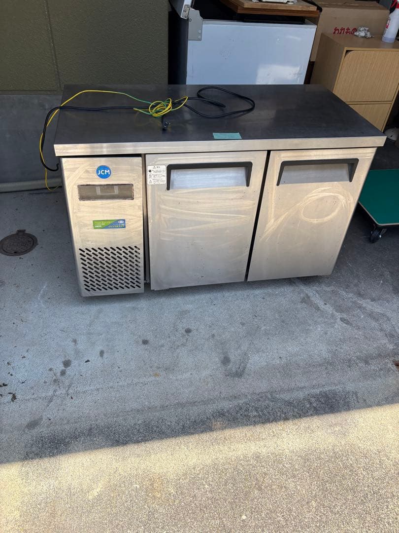 直接引き取り　JCM 冷蔵 コールドテーブル JCMR-1260T-IN