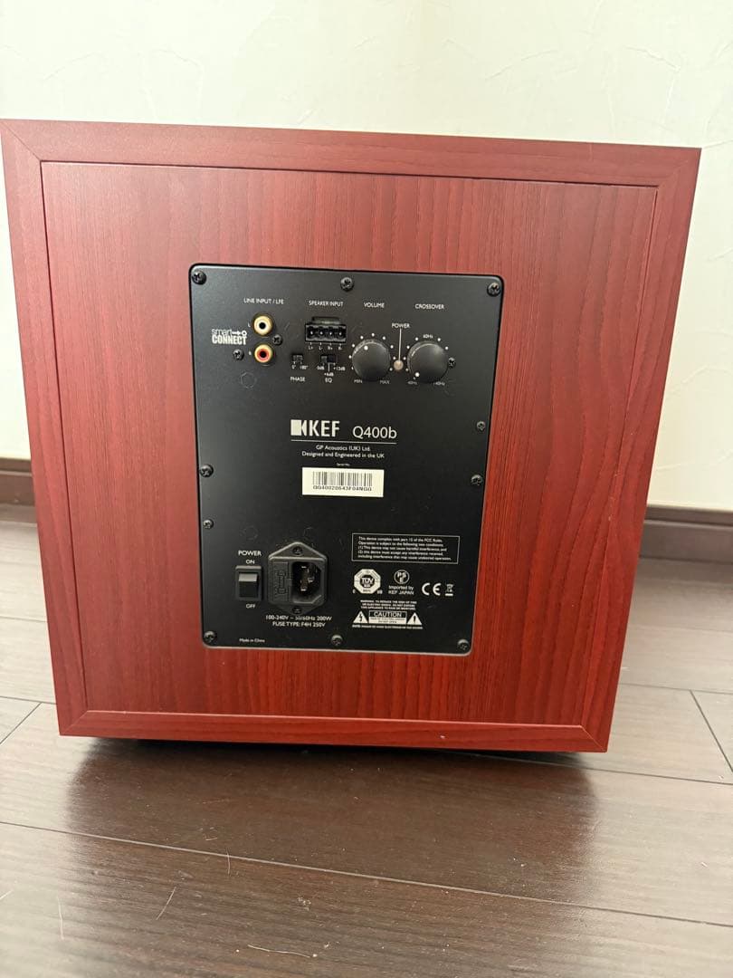 KEF q400bサブウーファー