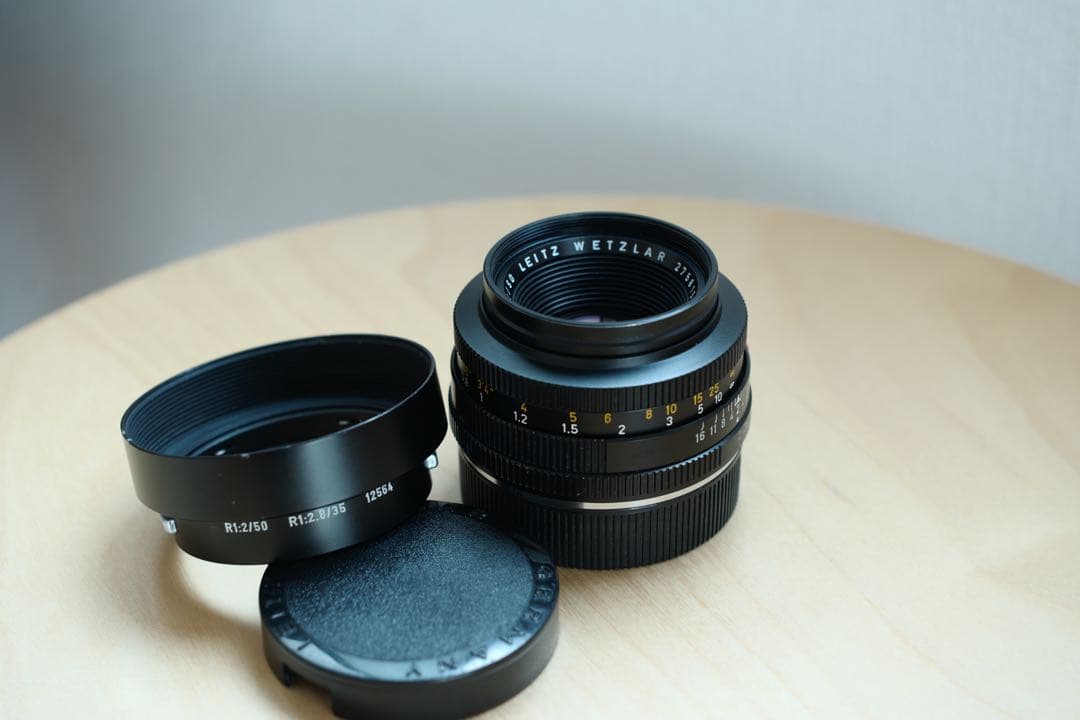 【OH済】ライカR Leitz Wetzlar 50mm f/2 ズミクロン