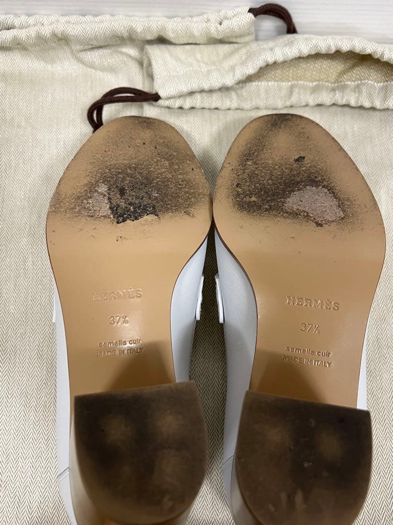 エルメス　モカシン　エリゼ　37 1/2