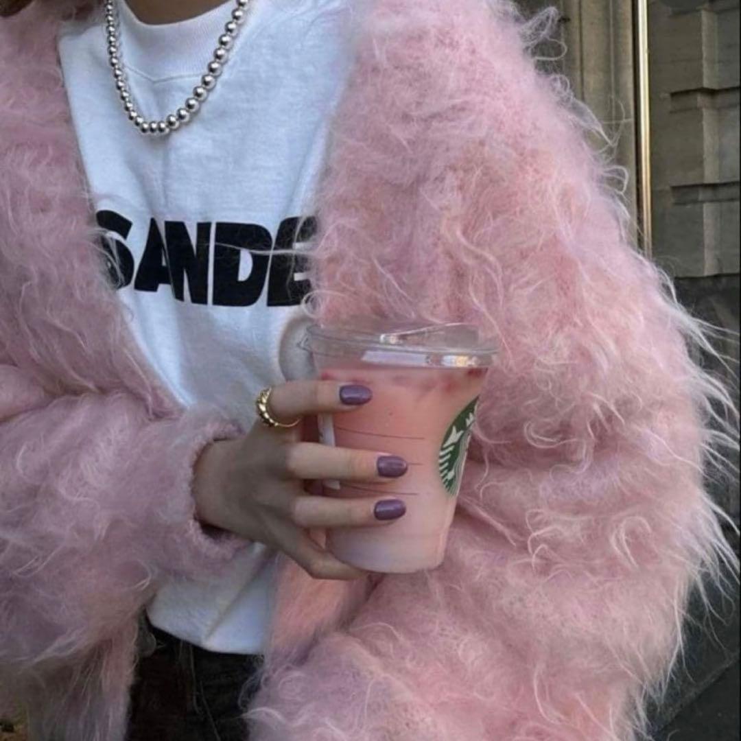 【あじ】THETOÉ ピンクカーディガン