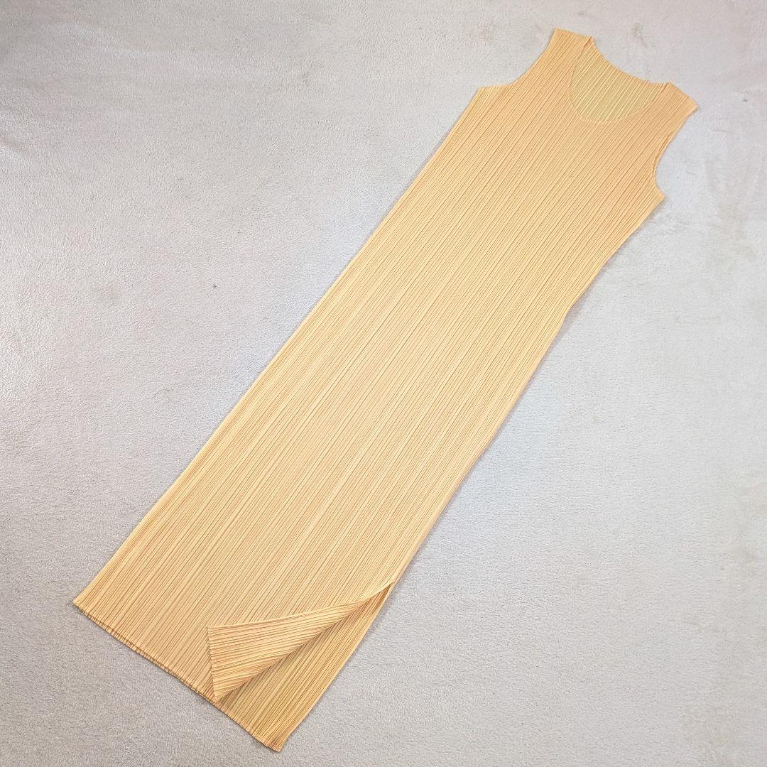 プリーツプリーズ　イッセイミヤケ　プリーツ　ロングワンピース　サイズ2