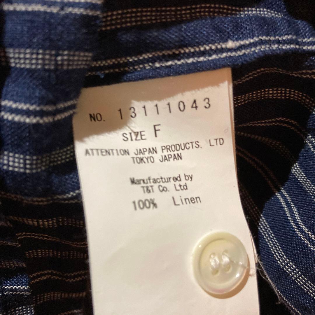 ヴラスブラム　ブラウス、ベスト　２点セット　ネイビー