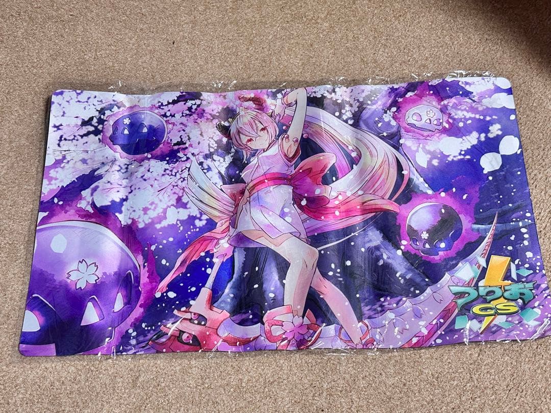 つりおcs カクリヨノチザクラ プレイマット 上位賞