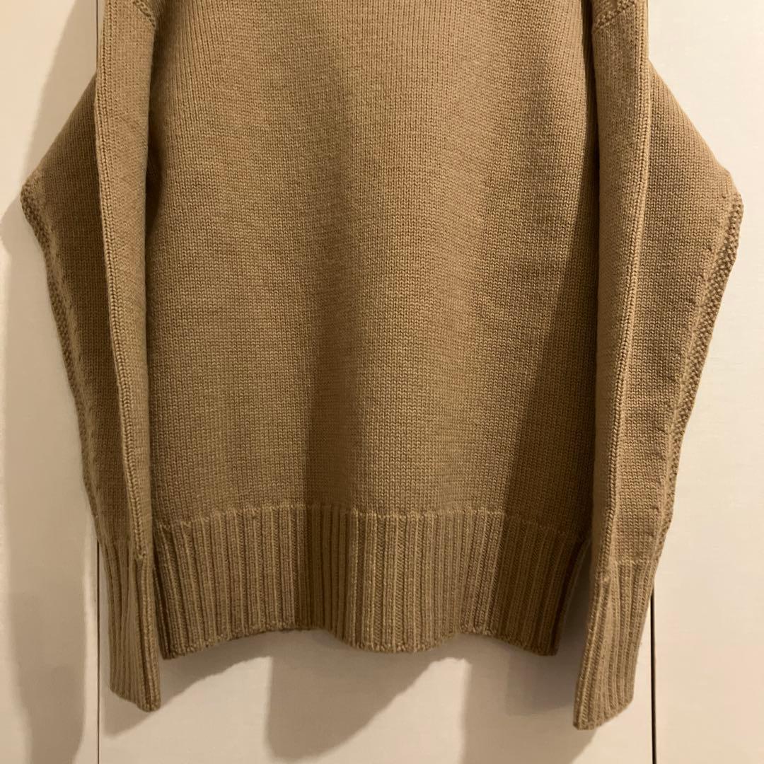 Butcher Products ハイネックニット 44 ベージュ
