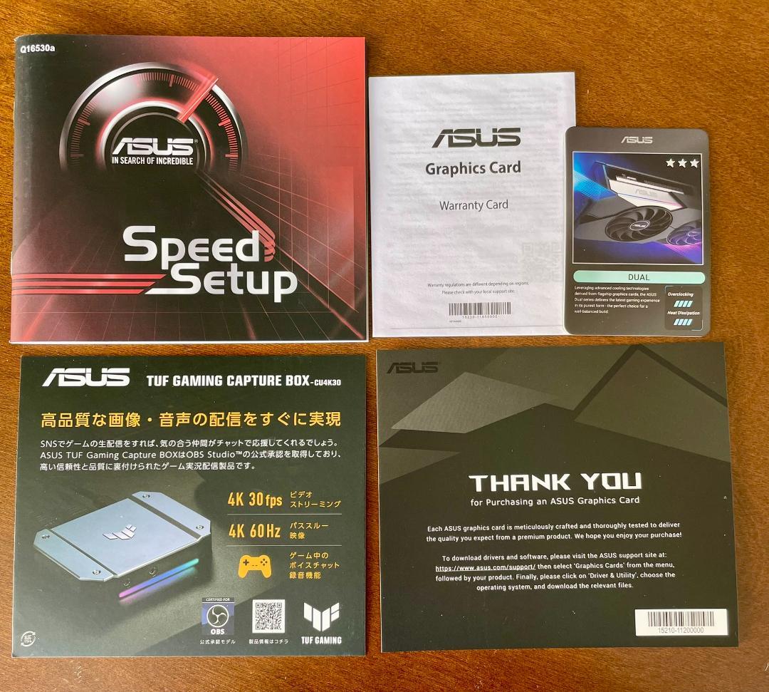 グラフィックボード・グラボ・ビデオカード ASUS Dual GeForce RTX 3060 Ti V2 OC 8GB