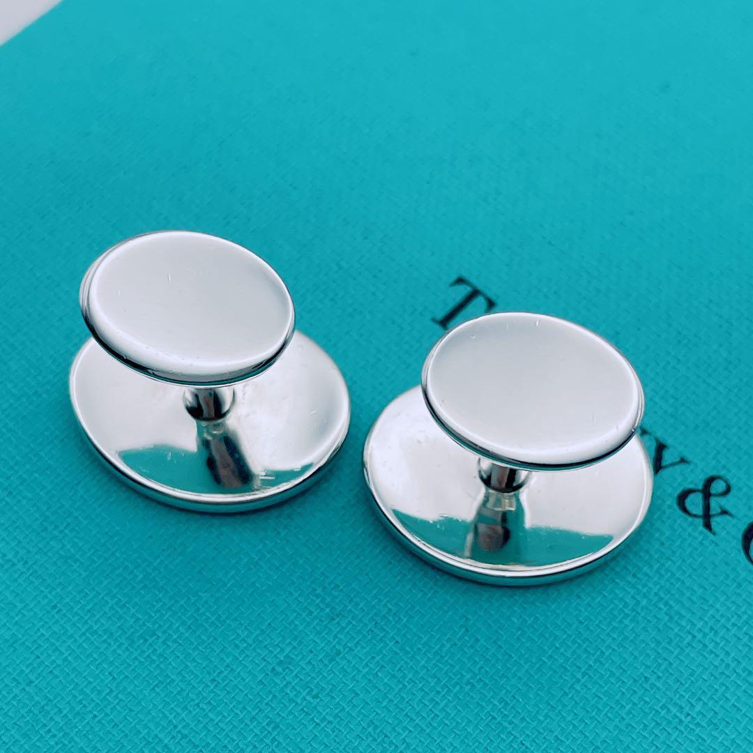 Tiffany & Co. カフス　リターントゥ　オーバル　シルバー