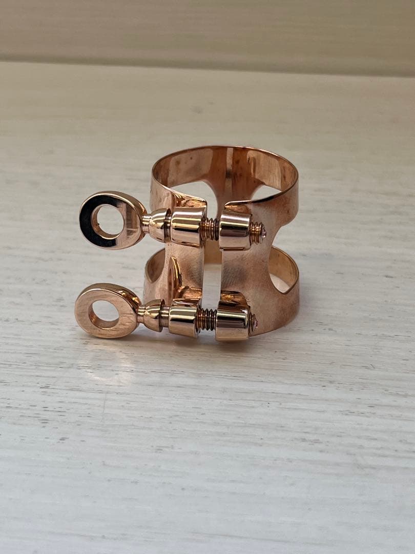 クラリネットリガチャー ブルズアイ（ピンクゴールド）