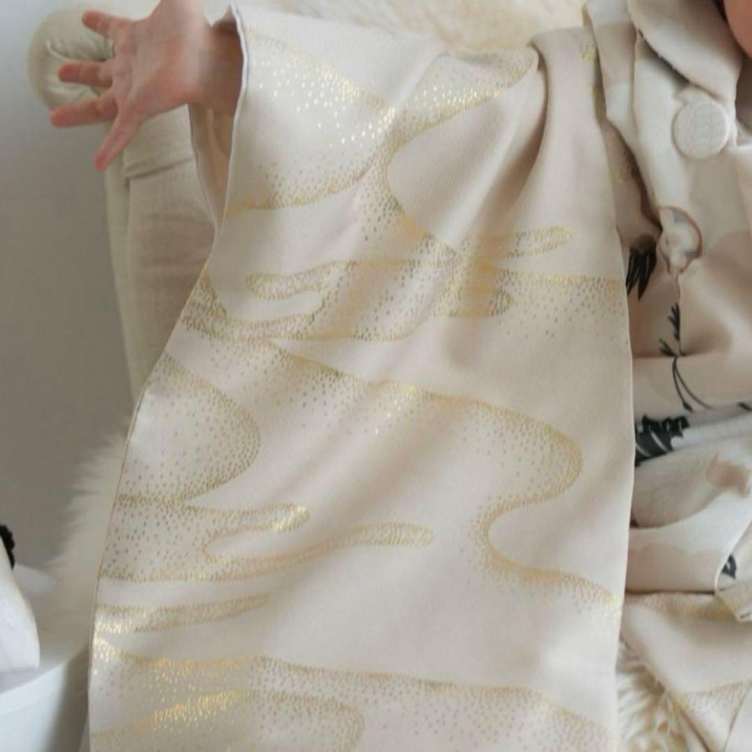 【utatane】【大人気カラー】七五三３歳用被布コートセット【即購入可】