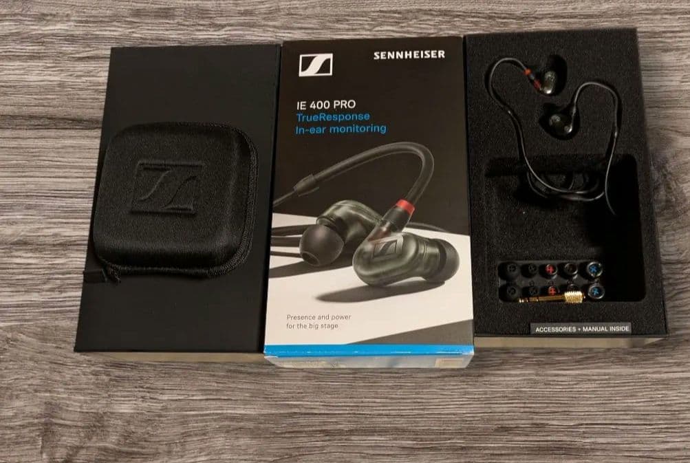 イヤホン SENNHEISER IE 400 PRO / SMOKEY BLACK