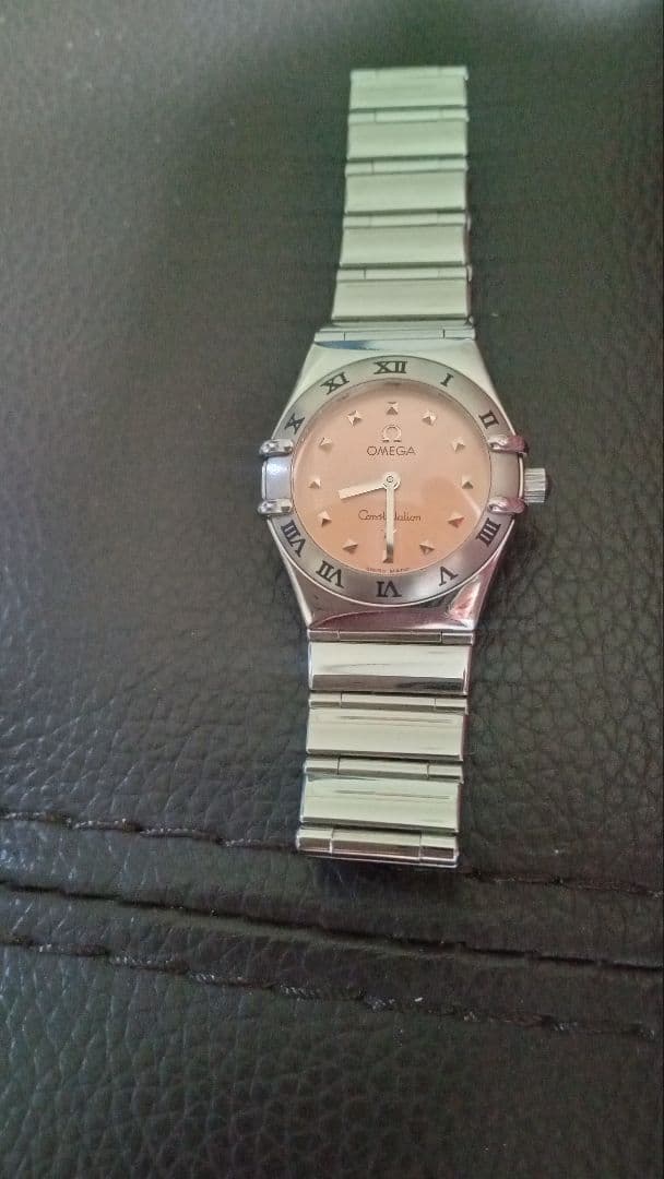 オメガ コンステレーションミニ クォーツ腕時計 レディース