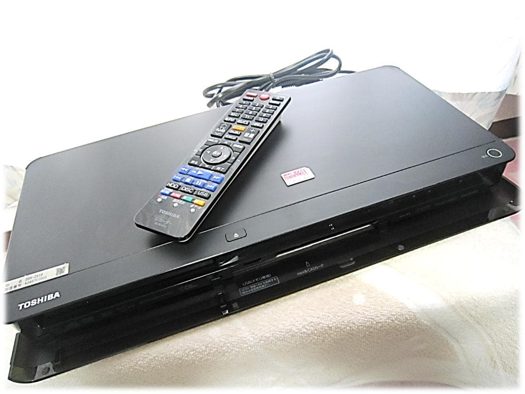【動作品】東芝 REGZA DBR-Z610 HDD（500GB→1TB換装）