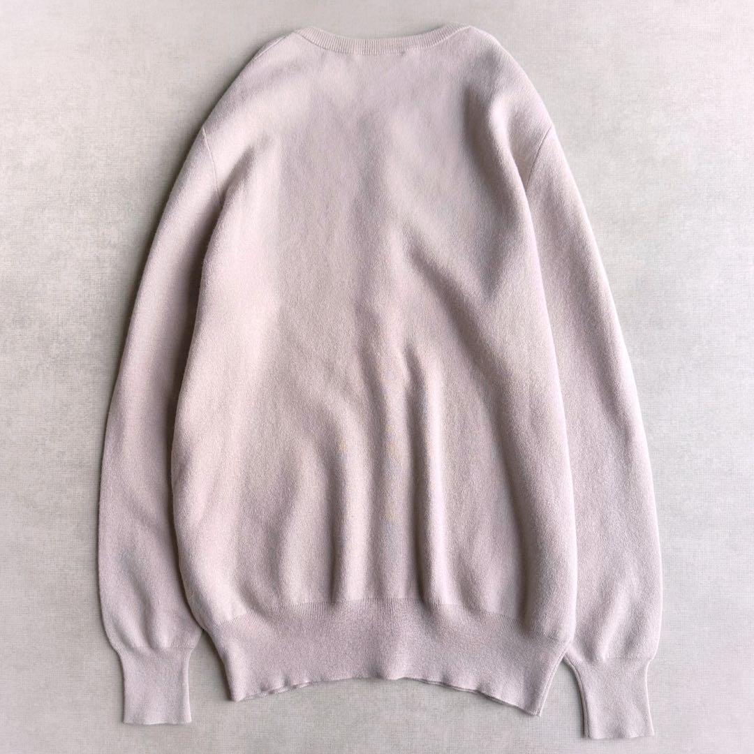 美品▲Deuxieme Classe//クルーネックカーディガン ▲カシミヤ混