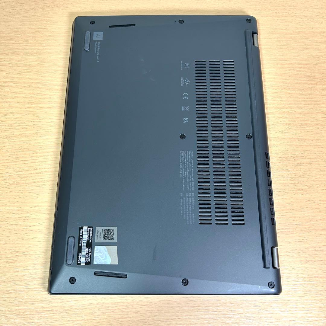 美品 Lenovo ThinkPad L13 Gen4 i5 16GB オフィス