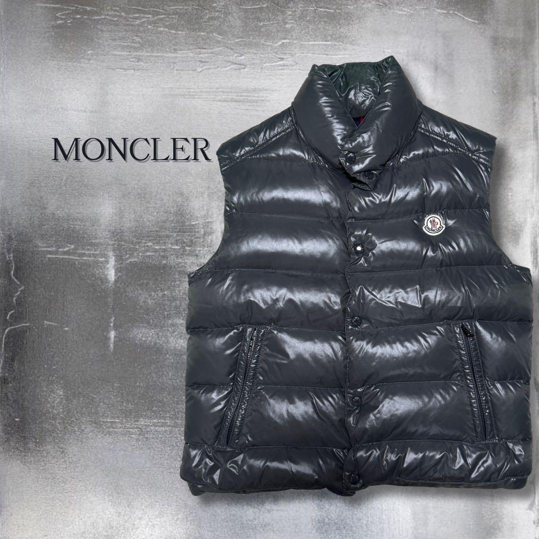 MONCLER モンクレール ダウンベスト グレー TIB