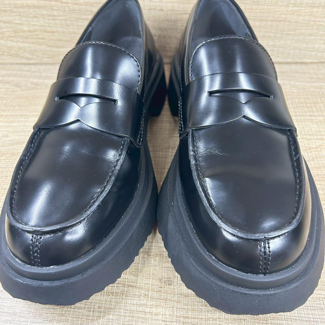 CAMPER WALDEN ドレスシューズ ローファー 35 レザー 厚底