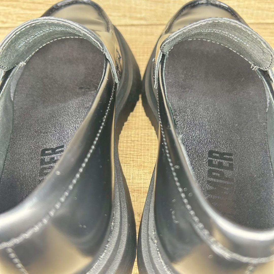CAMPER WALDEN ドレスシューズ ローファー 35 レザー 厚底