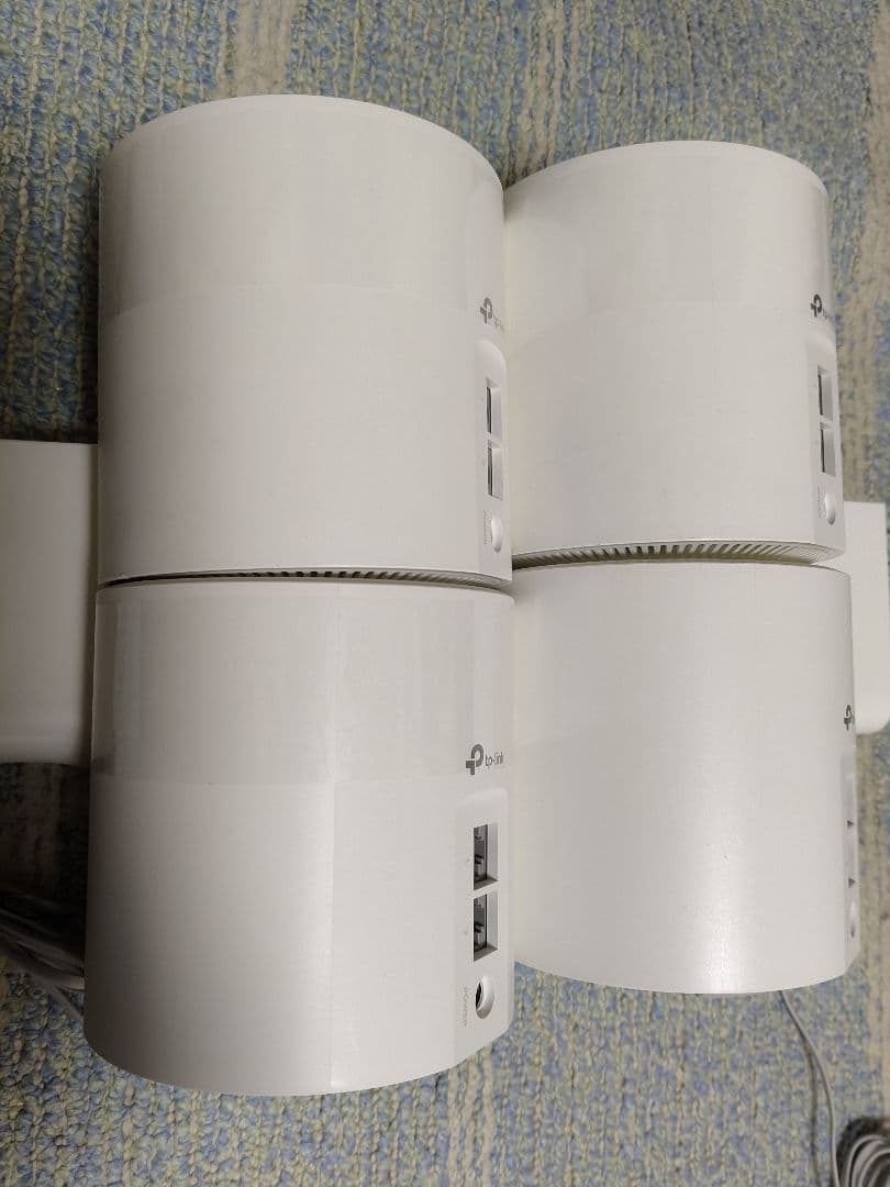 tp-link Deco X60 4台+ACアダプタ3台 メッシュWi-Fi6