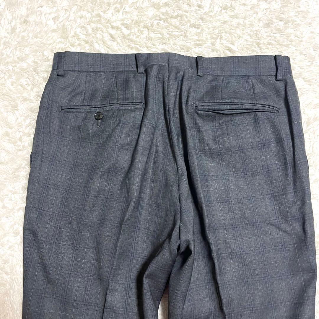 ✨美品✨EDIFICE ロロピアーナ ビジネススーツ チェック柄 Lサイズ相当