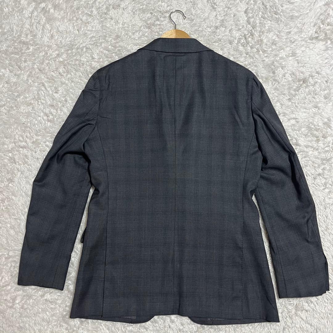 ✨美品✨EDIFICE ロロピアーナ ビジネススーツ チェック柄 Lサイズ相当
