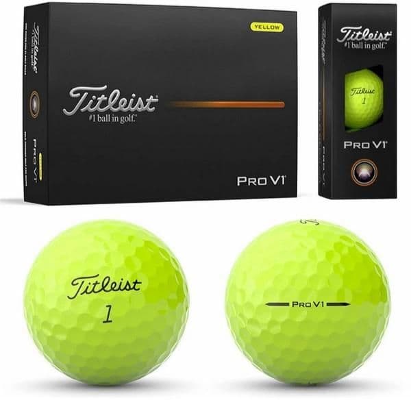 k.F Titleist Pro V1 イエロー 最新モデル 6ダース