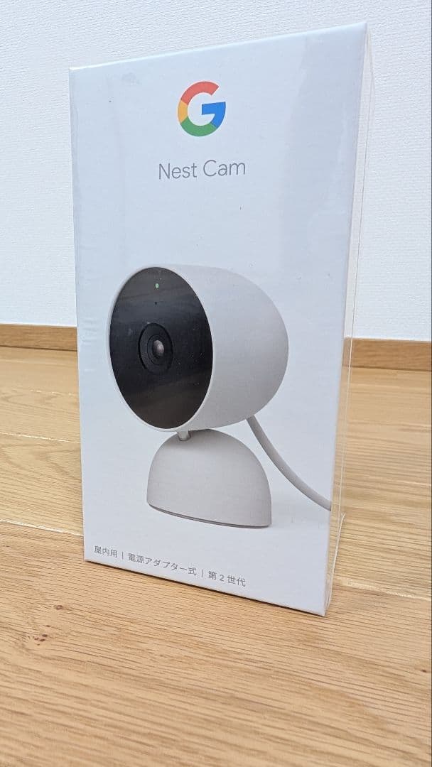 【新品未開封品】Google Nest Cam 屋内用 第2世代