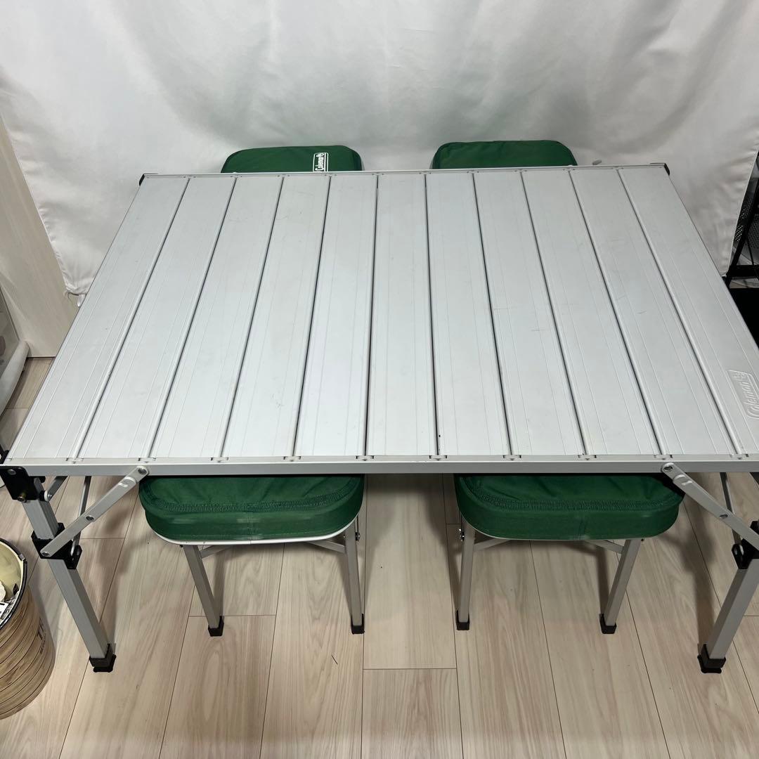 Coleman ピクニック　テーブルセット　折りたたみ／｜キャンプ・BBQに◎